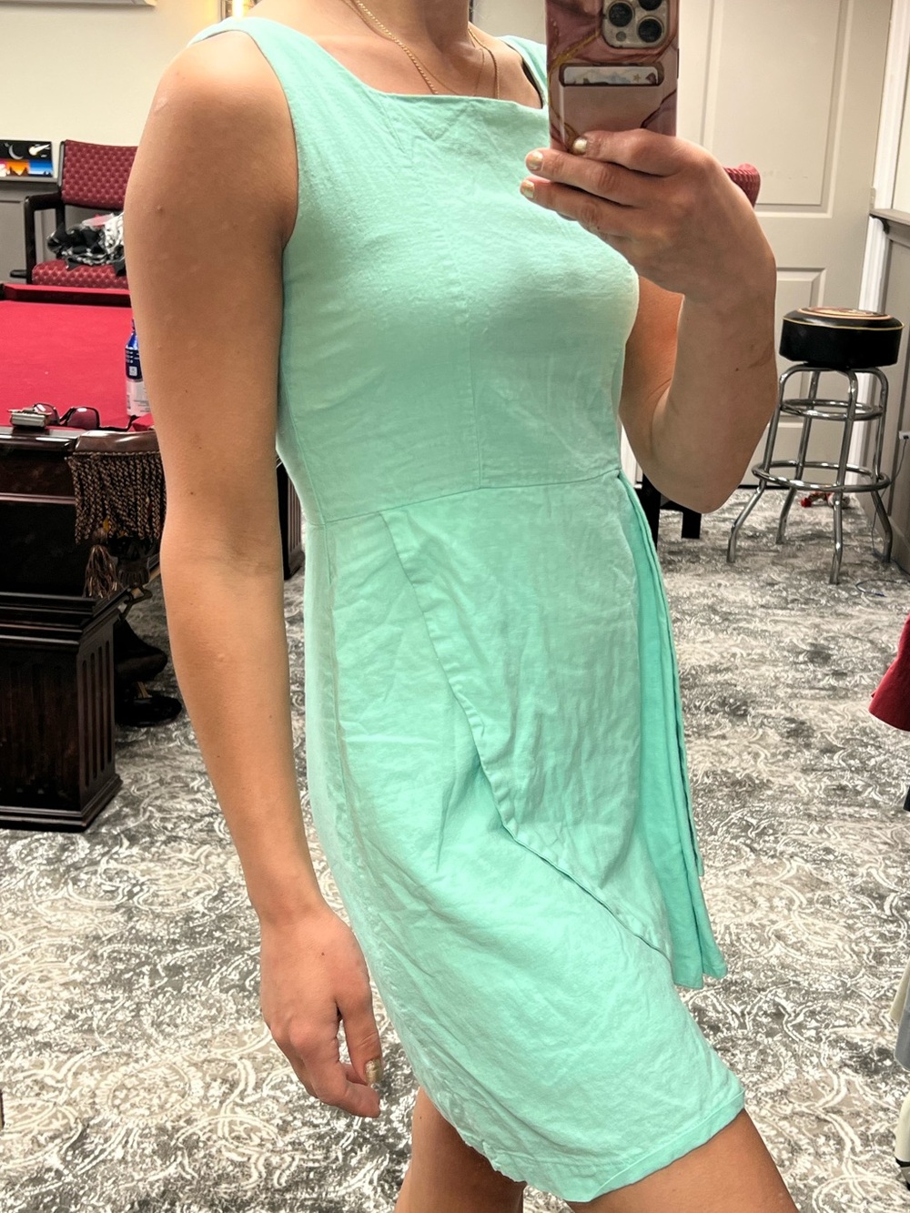Habitual Mint Green Sleeveless Mini Dress